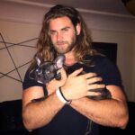 Brock O'Hurn Instagram - I made a new friend Ellie! Only 7 weeks old 😍😍 She's got that look like "Don't take a pic while we're cuddling" Hope you're having a good day! Mine was just made thanks to her 😏