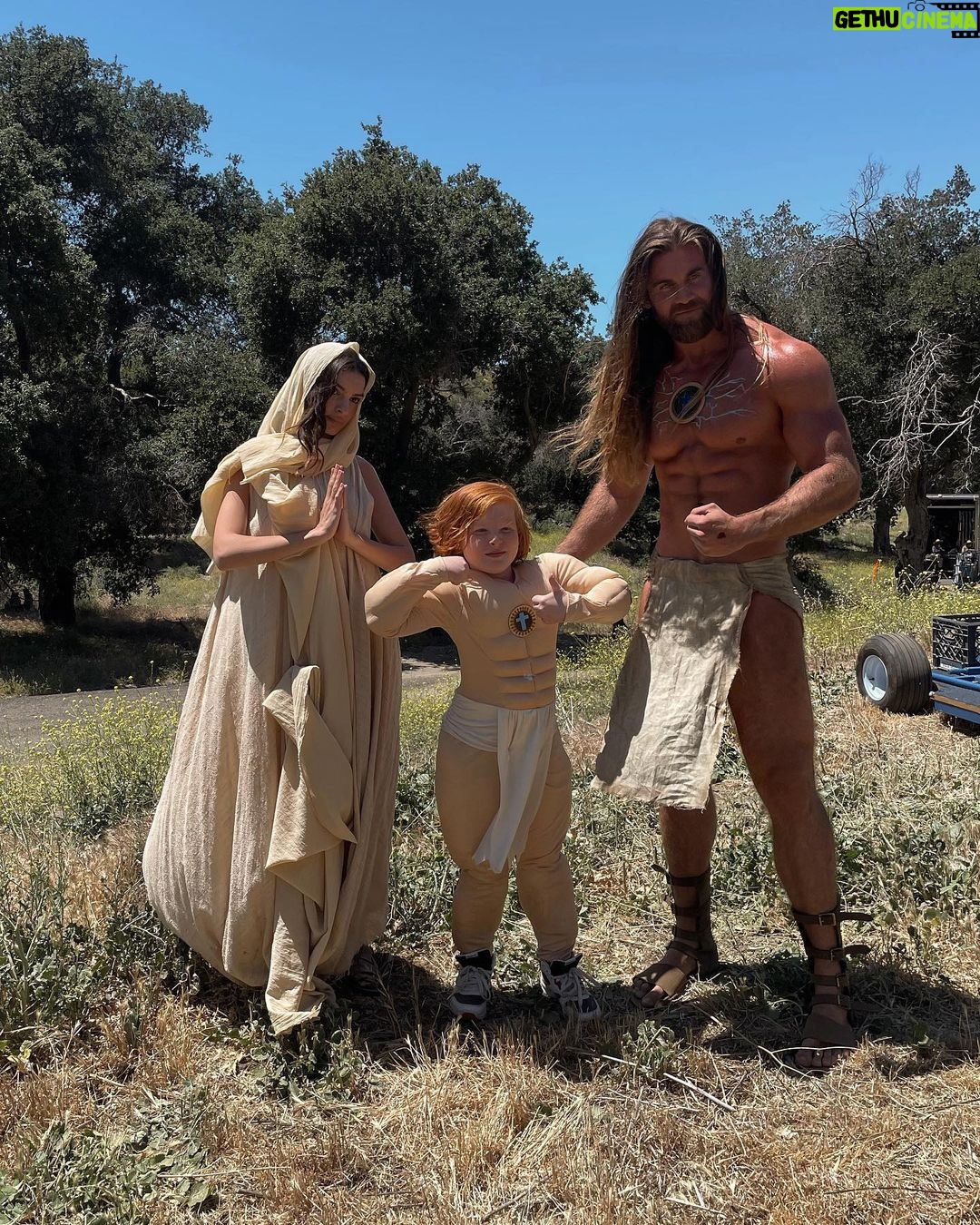 Brock O'Hurn Instagram - When Rambo meets Iron Man meets a Michael Bay Film meets Jesus. We get this hilariously fun skit from @historyoftheworld Pt. 2 ππ½π Last photo in this is some random guy I donβt know. Iβll leave it at that. πΆπΌ HOTW Pt. 2 is now streaming on @hulu !! What an honor to have joined this cast and crew. The gratitude I have is second to none πππ½