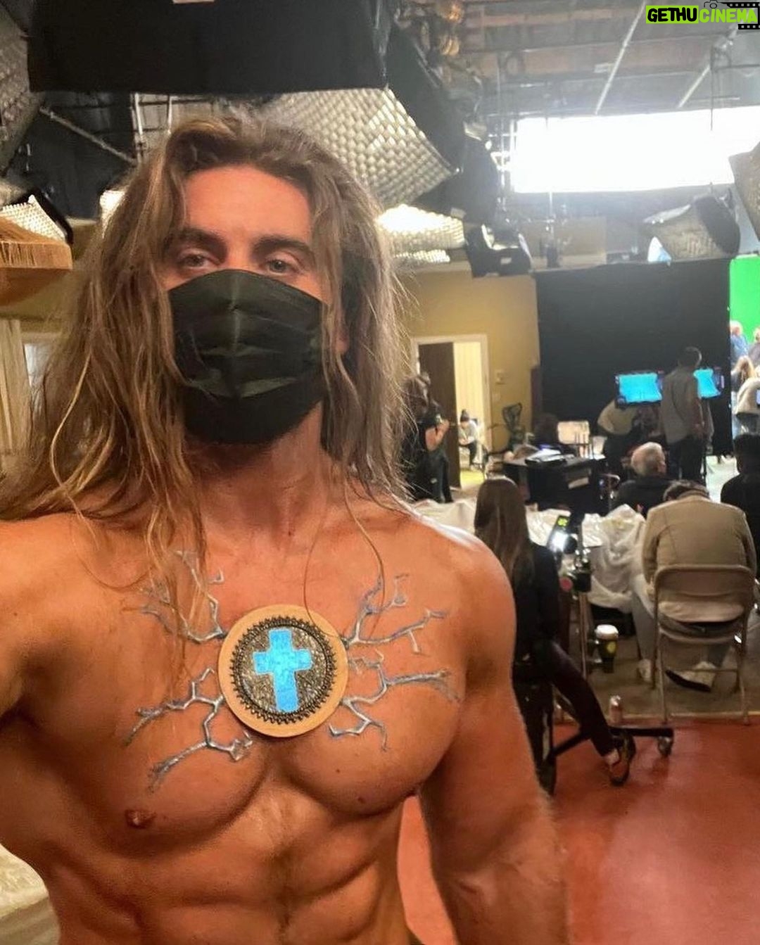 Brock O'Hurn Instagram - When Rambo meets Iron Man meets a Michael Bay Film meets Jesus. We get this hilariously fun skit from @historyoftheworld Pt. 2 ππ½π Last photo in this is some random guy I donβt know. Iβll leave it at that. πΆπΌ HOTW Pt. 2 is now streaming on @hulu !! What an honor to have joined this cast and crew. The gratitude I have is second to none πππ½