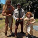 Brock O'Hurn Instagram - When Rambo meets Iron Man meets a Michael Bay Film meets Jesus. We get this hilariously fun skit from @historyoftheworld Pt. 2 🙏🏽😂 Last photo in this is some random guy I don’t know. I’ll leave it at that. 👶🏼 HOTW Pt. 2 is now streaming on @hulu !! What an honor to have joined this cast and crew. The gratitude I have is second to none 🌎🙌🏽