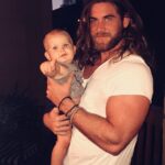 Brock O'Hurn Instagram - We want YOU to have a good day! lol Love Vincent and Uncle Brock 👶🏼😏 #YoungBuckMakinMeProud #HeTakesAfterHisUncle #GunnaBeABigBoy