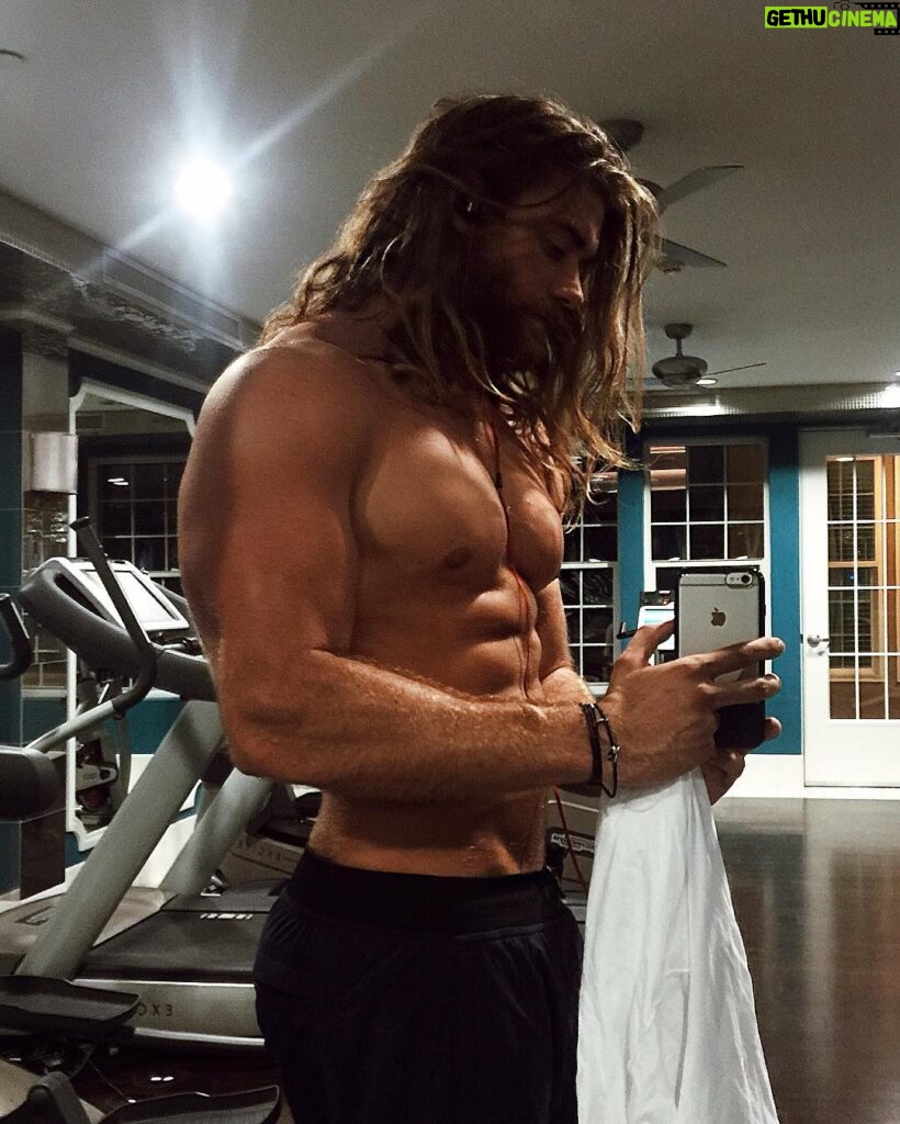 Brock O'Hurn Instagram - Truth is.. I'm going to work hard to make sure every one of my dreams come true. Even now at midnight, I just finished 1 hr of cardio. 3rd time working out today. Do I want to be here?! Well, Yes and No. No because I'd rather be enjoying a pizza watching a movie on my couch. Yes because I want all my dreams to come true and this focus is one of the ways I'm going to do it. Putting myself to the test and believing in myself more than anyone else ever could. I hope YOU.. Whoever is reading this can find the courage, strength and Will power to do the same. In whatever realm your dreams are.. Be less afraid of the work it takes and more confident in yourself and what you ARE capable of. The only limits are the ones you put on yourself.. Now get to work 😉