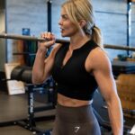 Brooke Ence Instagram - If you’re looking for a great upper body warm up, look no further. Give this one a try on your next upper body day! 😍 For my full video with warmup, workout, and life update, check my new YouTube. Go through this routine twice: 1. Powell Raise (4 count lower) - 6 reps each side 2. Cuban Press - 10 reps 3. Alternating Med Ball Push Ups - 8 reps each side 4. Inverted Pull Ups - 10 reps @nakedprogram #nakedtraining St. George, Utah