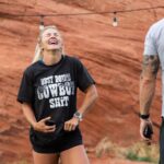 Brooke Ence Instagram - After many failed attempts at explaining how this photo makes me feel…. Who knew that I could be the person to put a smile on my own face 😊 I hope y’all enjoy your Saturday and keep smiling ! #busydoincowboyshit #itmakesence