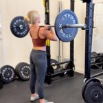 Brooke Ence Instagram - Yesterdays Strength Progression from @nakedprogram BB overhead press - Contrast Method 3x2 @ 85% 3x3 @ 55% fast 3x amrap til failure @ 55% 3x 5 ea YTW (not shown) Rest 2:00 after each round BB bent over row (Contrast Method) - estimated 1rm 3x2 @ 85% 3x3 @ 55% fast 3x amrap til failure @ 55% 3x10 incline DB Bench Rest :90 after each round Download the NAKED app and signup to get access to all of our different programs and upcoming challenges 💪🏼 #itmakesence #nakedtraining