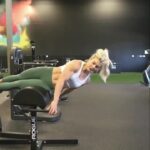 Brooke Ence Instagram - On Wednesdays we grow bicep veins and build abs of steel. In the @nakedprogram you will see lots of lifting with tempo. When muscles work longer under tension it creates more muscle trauma = bigger muscles 💪🏼 Click my link in bio and train with me! You could even win a trip to my hometown to hang out with me during my summer fitness retreat! #nakedtraining #ieatsteakeverynight #icommandyoutogrow #itmakesence