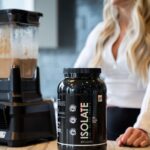 Brooke Ence Instagram - Typically I prefer to drink my protein in the most simple form… water+1 scoop OR almond milk +1 scoop But this version has me craving my protein shake for breakfast, lunch and dinner. 😋 @runsupps chocolate protein Milk of your choice Peanut butter powder 1/4 banana 🍌 1/4 cup ice ( add more if you like) Starbucks INSTANT COFFEE 😍 I bought some instant coffee packets and just added one to the mix. GAME CHANGER 🤤 Make sure you check out Run Supps to get all stocked up on the goods before you kick off the @nakedprogram New Years Challenge 😎 #itmakesence #runsupps #nakedtrainingprogram #proteinshake