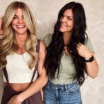 Brooke Ence Instagram - 😊 sisters “hair day” Thanks to my girl @hairby_chrissy for making sure we left feeling top notch 😁😉