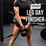 Brooke Ence Instagram - Leg day lovers, this one’s for you! 🔥 Get a taste of the NEW Peaches 2.0 program with this killer finisher: 🍑 Elevated Barbell Sumo Glute Bridge - 3x12 🍑 Kettlebell Band Pull Through - 3x12 🍑 Straight Leg Fire Hydrant - 3x12 🍑 Band Resisted Kettlebell Swings - 3x20 Bring the heat and end your leg day with this burner! And this is one finisher, there’s a lot more where that came from in the NEW 8-week Peaches 2.0 program. Today, you can join the program for $1! Build your glutes, join an AMAZING community of women, and work towards gaining that confidence in and out of the gym. Tap the link in my bio and let’s get to work! #gluteworkout #finisherworkout #crossfitwomen 📸: @alexluscombe_photography