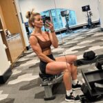 Brooke Ence Instagram - Road to recovery, yet again 😅 @nakedprogram dumbbell program will be my “go-to” 💪🏼 I start PT Tuesday and I’m very much looking forward to feeling better.