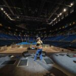 Bruce Springsteen Instagram - State College soundcheck. March 18, 2023. 📸: @redemartin