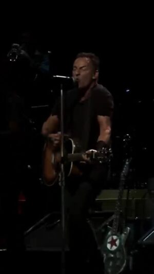 Bruce Springsteen Instagram - Bruce's penchant for cover songs went into another gear 10 years ago, in Australia, as he and The E Street Band worked up tunes by everyone from AC/DC to INXS to The Easybeats. Watch as The Bee Gees' "Stayin' Alive" made its energized E Street debut, complete with horns and strings, live in Brisbane — on this day in 2014.