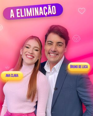 Bruno De Luca Instagram - Dobradinha no #BBB23? 👀 Já já vão poder pedir música no Fantástico! 🤣 Nossos queridíssimos @brunodeluca e @anaclaraac vão se juntar mais uma vez para apresentar o #BBBAEliminação no meu canal. ✨ Quem já está ansioso para ver essa dupla em ação? 🫶 #RedeBBB