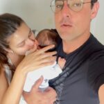 Bruno De Luca Instagram - Boa semana com muito amor!! Aurora da minha vida!