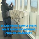 Bruno De Luca Instagram - O BANHEIRO PÚBLICO COM A VISTA MAIS LINDA DO MUNDO FICA NA ISLÂNDIA E EU POSSO PROVAR! Você conhece um banheiro público mais bonito? Comenta aqui!! @columbiabrasil @marcobrotto #ColumbiaBrasil #NeverGoInsideAgain #TestedTough #AProvaDeTudo #MadeForOutside #goldbeatscold Iceland