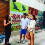 Bruno De Luca Instagram - Conhecendo o trabalho das CrewOlinas, grupo de mulheres artistas criativas, grafiteiras, que fazem um trabalho muito bacana nos muros de João Pessoa. Uma das mulheres, pedagoga, ainda consegue misturar a arte com a pedagogia, trazendo muito mais sentido para a educação das crianças. Estes grafites estão sendo feitos na escola José Américo , para quando as férias acabarem, a garotada volte às aulas super animadas com essa arte instagramavel, como eles gostam de chamar. Parabéns @kalynelimamc e @crewolinas pelo trabalho. Em outubro no @multishow . João Pessoa, Brazil