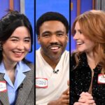 Bryce Dallas Howard Instagram - @donaldglover & @mayaerskine go head-to-head with @brycedhoward & Jimmy to guess the word “cactus” in Password! #FallonTonight The Tonight Show Starring Jimmy Fallon