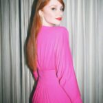 Bryce Dallas Howard Instagram - Thank you @academymuseum! 💕🦩 #AcademyMuseumGala ⁣ ⁣ Hair: @misterjasonlow⁣ Makeup: @vivianbaker⁣ Nails: @chuenails⁣ Styled by Publicist Extraordinaire: @alex.schack⁣ Dress: @alexandrevauthier⁣ Shoes: @jimmychoo Jewelry: @shycreationfinejewelry⁣ ⁣ 📸: 1-4: @andiejjane 📸 5-6: @academymuseum/ @gettyimages ⁣ [ID: Standing on the red carpet at the Academy Museum, BDH smiles and wears a fuscia dress and red shoes.] Academy Museum of Motion Pictures