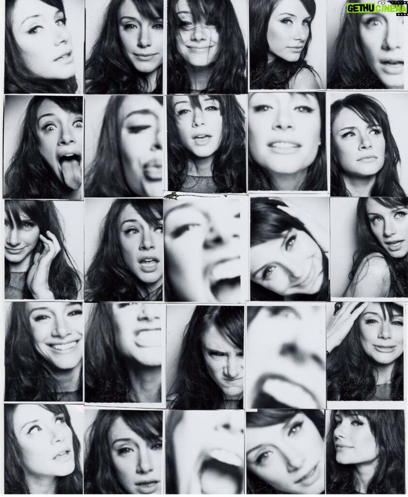Bryce Dallas Howard Instagram - We all contain multitudes ☺️😋🤪🥹😏⁣ ⁣ [ID: A black and white collage of BDH making a myriad of facial expressions across the emotional spectrum.]⁣ ⁣ 📸: Frank W. Ockenfels (@fwo3) for @nymovesmagazine (Summer 2010)