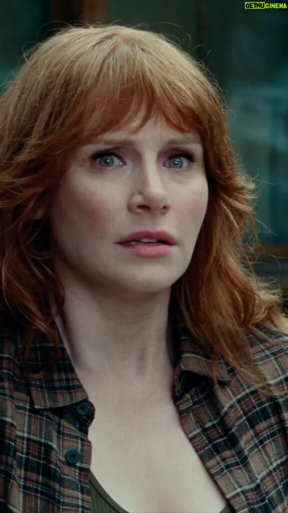 Bryce Dallas Howard Instagram - repost @ninemusesentertainment: From CEO to activist with a conscience, @brycedhoward’s Claire Dearing has quite the character arc.⁣⁣ ⁣⁣ You can watch Claire's journey and the epic conclusion to the Jurassic era in theaters and now On Demand 🦖⁣⁣ ⁣⁣ 🎥: @appletv⁣⁣ ⁣⁣ #JurassicWorldDominion #BryceDallasHoward #NineMuses