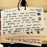 Bryce Dallas Howard Instagram - See you soon Japan, where wishes come true 🥰 #JurassicWorldDominion #NextStop⁣ ⁣ [ID: BDH hangs a tablet on the wishing tree at the Meiji Shrine. Her wish: “I pray that I and my family and friends hear, and listen for, and act upon the wisdom, divine wisdom, that is guiding us in every moment toward self love, inner peace, and our potential and mission on this planet. I wish to always feel gratitude.”]