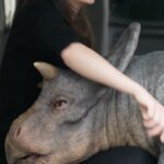 Bryce Dallas Howard Instagram - @notdaniellapineda carrying the team (and the Baby Nasutoceratops) since day one 💪 Happy #DinosaurDay! #JurassicWorldDominion