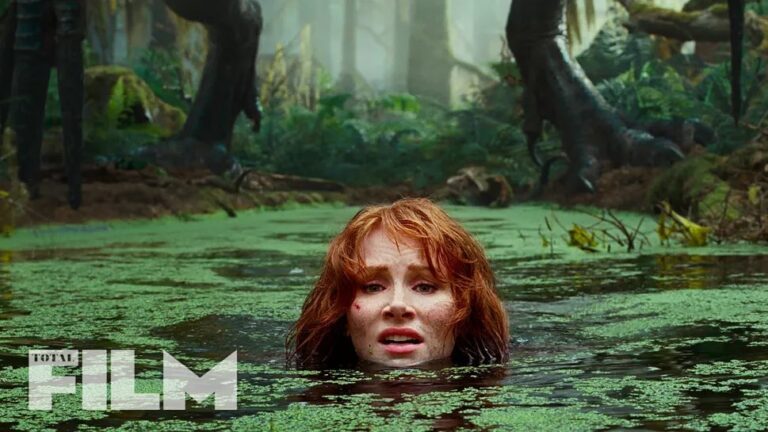 Bryce Dallas Howard Instagram - Hold onto your butts 😳 ⁣ ⁣ Without question, working on the @jurassicworld franchise has changed my life in many ways and introduced me to many collaborators who I now consider friends for life 💚 I’m so excited for Jurassic World: Dominion to come out — I can hardly stand the wait. SPOILER ALERT: There are dinosaurs 🦖⁣ ⁣ Check out the world exclusive look at #JurassicWorldDominion from the new issue of @totalfilm (link in bio)!