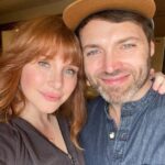 Bryce Dallas Howard Instagram - This newly 40-year-old man came to visit me in the UK! I love you Seth Gabel!