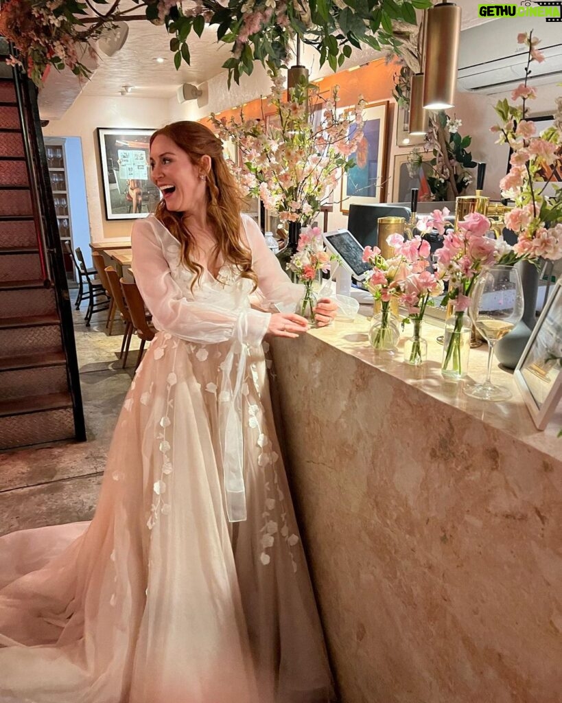 Bryce Dallas Howard Instagram - Congratulations to the newlywed couple @paigecarlylehoward & @timmyabou!! 🥰♥️ Although it took a whole pandemic to reach this special moment, I can’t imagine a more perfect day celebrating you two. Tim, I am filled with gratitude and joy to call you my brother!!⁣ ⁣ @kateydenno & @lemondynyc, you made my already gorgeous sister shine like the supernatural beauty that she is. @heracouture, the bride’s dress design was a dream come true — when Paige walked down the aisle, we literally gasped. And last but not least, let’s give a round of applause for our incredible officiant @realronhoward 😉 ⁣ ⁣ What a truly magical day ✨