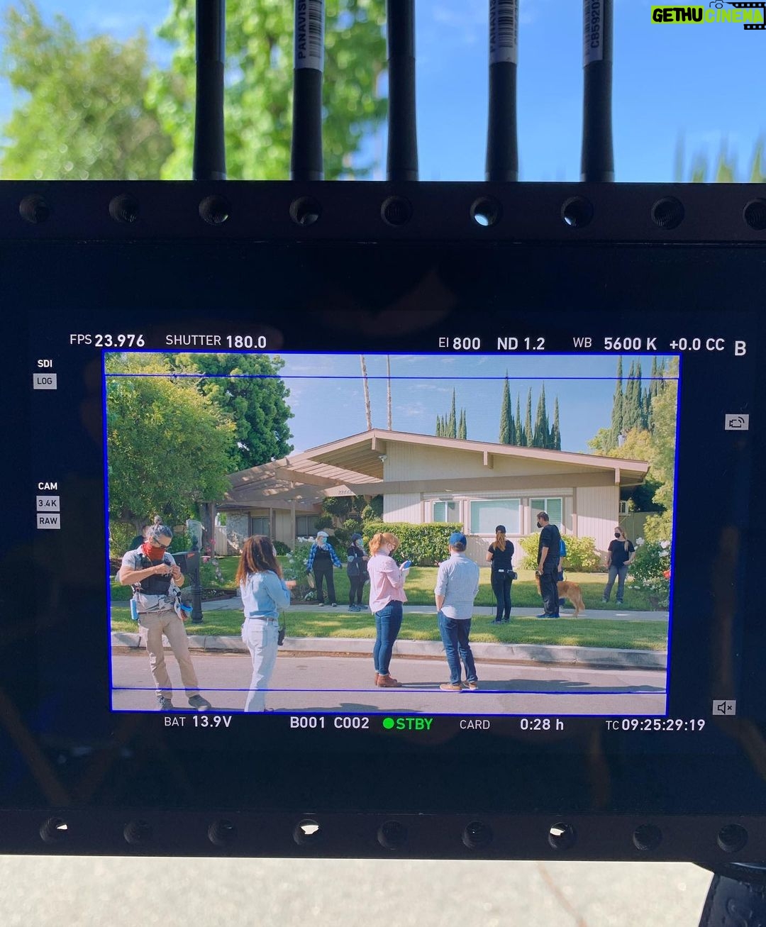 Bryce Dallas Howard Instagram - that’s a wrap! scenes from video village 🎬 #FemaleFilmmaker