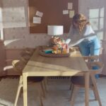 Bryce Dallas Howard Instagram – “You better not act like you’re in a Wes Anderson film”⁣ 😉
⁣
Love our new Wes Anderson-inspired home office – especially with @wmorrisandco’s wallpaper to tie everything together 💕You can find all my #MorrisAndCo favorites at their website 🔗⁣
⁣
Design by: @clairethomas⁣⁣
Styled by: @emilypertzborn ⁣⁣
🎥: @whats_a_yayo