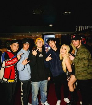 Bryce Hall Instagram - my guys & tana