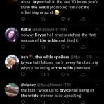Bryce Hall Instagram - the people of twitter weren’t too fond of me attending the wilds s2 premiere ( great show tho ) Los Angeles, California