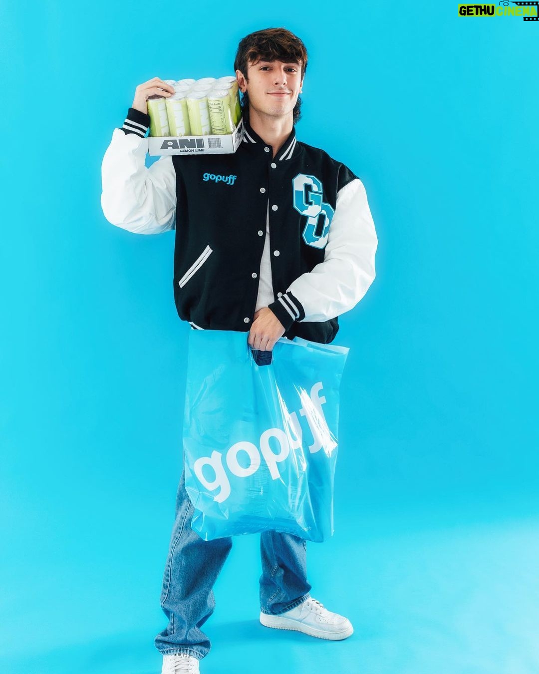 Bryce Hall Instagram - WE DID IT FOR YOU GUYS! @ani.energy is now available on @gopuff ! Order some now ! Los Angeles, California