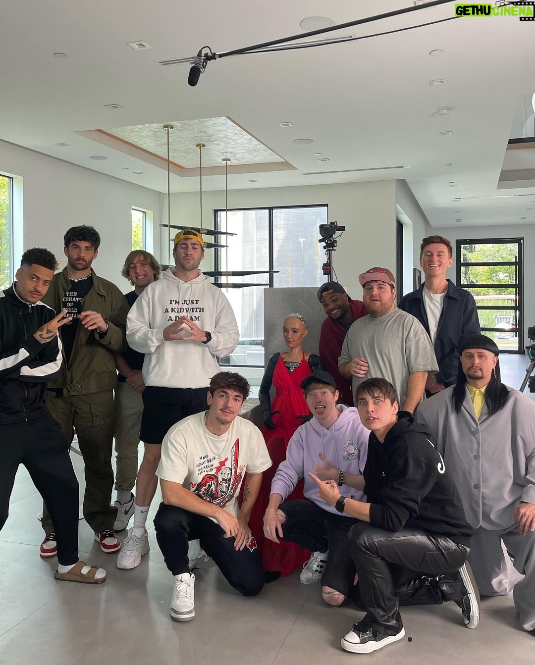 Bryce Hall Instagram - we all dated the same girl in the last slide Los Angeles, California