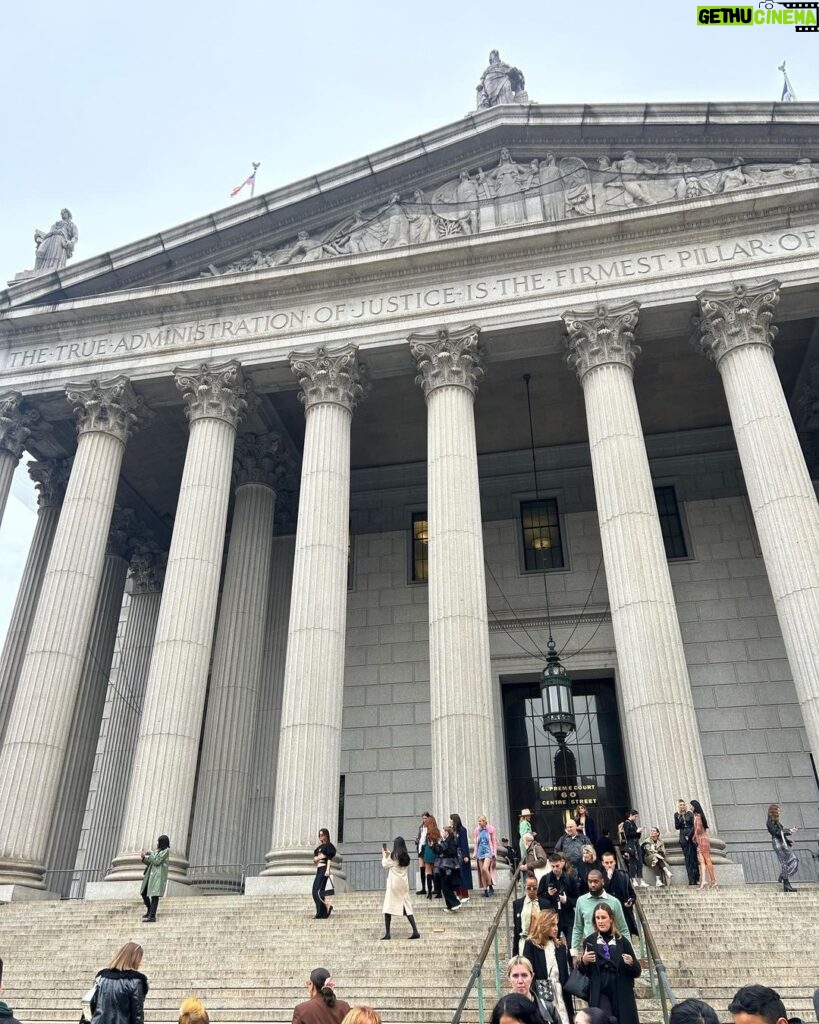 Brynn Rumfallo Instagram - i ♥️ nyc Supreme Court New York City
