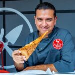 Buddy Valastro Instagram - We’ve been waiting for October all year! Why? It’s #NationalPizzaMonth and we’re down to celebrate every day! #pizzacake #buddyvalastro #harrahs #lasvegasstrip #vegas #pizza #pizzamonth #celebrate #october #foodholiday Las Vegas Strip