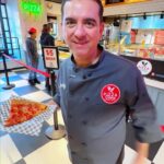 Buddy Valastro Instagram – Surprise visit from @buddyvalastro to get you Super Bowl ready 😋🔥🍕 Harrah’s Las Vegas