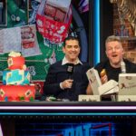 Buddy Valastro Instagram – When you make new friends, always come with @carlosbakery dessert! Thanks to @patmcafeeshow for inviting me to come on the show today. Now I’m finally a cool dad – Right Marco @marco_valastro26 ?! Hope you enjoy the cake and look forward to seeing you again!

#superbowl #espn #patmcafee #radiorow #appeatance  #vegas #cooldad #cakeboss #bringcake #carlosbakery