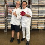 Buddy Valastro Instagram - Great time with my friend @rbicakes and his incredible team, crafting exquisite sugar paste flowers together! #cakeboss #CakeArtistry