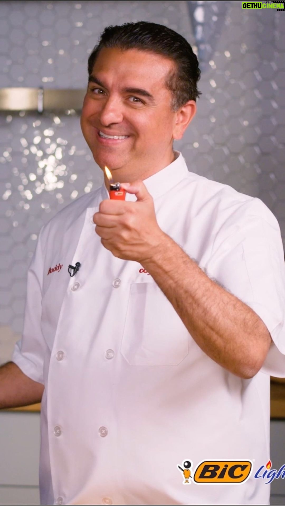 Buddy Valastro Instagram - #BICPartner We’re still celebrating the 50th anniversary of @BICLighter! Can you guess how many designs were available in 1973? (Watch and see!) Buy a set of Special Edition anniversary lighters today at BIC.com
