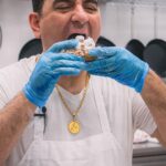 Buddy Valastro Instagram – A moist cake, buttery big crumbs, and a dash of love – that’s the secret recipe for the perfect Crumb Cake @carlosbakery 👨‍🍳

#carlosbakery #cakeboss #crumbcake #hobokenstyle