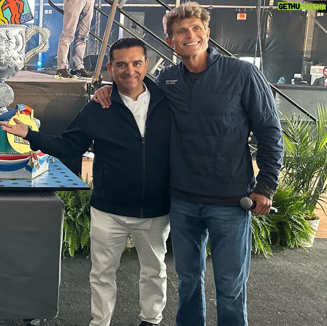 Buddy Valastro Instagram - Wonderful day supporting an incredible cause @bestbuddies #bestbuddieschallenge #bestbuddies @carl_lewis_official @anthonykshriver @50cent Hyannis Port, Cape Cod, Massachusetts, USA
