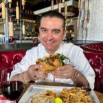 Buddy Valastro Instagram - Smiling because our steak sandwich is just that good! Next time you’re here for lunch, give it a try and let us know what you think! #buddyvs #thevenetianlasvegas #vegas #steaksandwich #sandwichesofinstagram #fuggetaboutit Las Vegas, Nevada