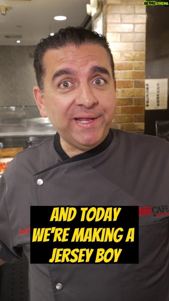 Buddy Valastro Instagram - Who loves you, pretty baby? This Jersey Boy does! Watch The Boss make one of our most popular sandwiches, the Jersey Boy. Full disclosure, it’s really, really good and available all day #buddyvschristmas #jerseyboy #thelinq #vegas #vegasstrip #sandwiches #sandwichesofinstagram #sogood #sholovesyoh Las Vegas Strip