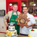 Buddy Valastro Instagram – You know I love #Vegas and this morning I was able to celebrate both the new sheriff in town AND the 50th Anniversary of @LVMPD. Big thanks to them for the beautiful plaque!

#carlosbakery #cakeboss #LVMPD #SheriffMcMahill #LVMPD50 #Vegas #LasVegas #ServeandProtect