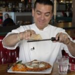 Buddy Valastro Instagram - New Year’s Resolution No. Four - Enjoy all the cheese!! #buddyvs #buddyvalastro #newyearsresolution #newyears #eatallthecheese #cheese #parm #vealparm #italianfood #vegas #venetianlasvegas #grandcanalshoppes Las Vegas, Nevada