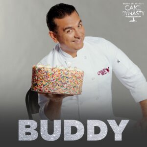 Buddy Valastro Instagram - Meet the Valastro Family; @BuddyValastro, @LisaValastro4, Buddy Jr. (@buddyvalastrojr_), Sofia (@fiav_21), Marco (@marco_valastro26) & Carlo! Buddy Valastro’s #CakeDynasty premieres SATURDAY at 10/9c on @AETV’s @Home.Made.Nation.