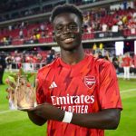 Bukayo Saka Instagram - Thanks for having us DC 🇺🇸 Audi Field