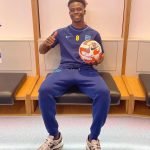 Bukayo Saka Instagram - My +1 for my summer break ⚽️😂